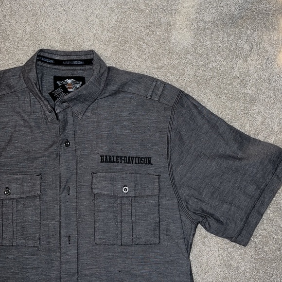 Harley Davidson Button Down - Picture 2 of 3